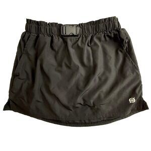 Born Outdoor Womens‎ Skort M Black Activewear Athletic Stretch Tennis Pickleball